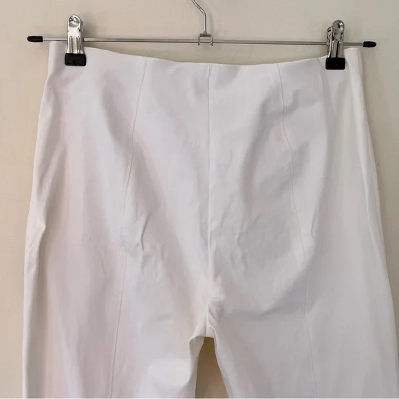 Raffaello Rossi Penny 6/8 Mid Rise Stretch Crop Trouser Pants White - Picture 8 of 9